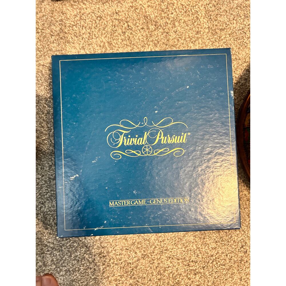 Vintage 1981 Original Trivial Pursuit Master Game Genus Edition